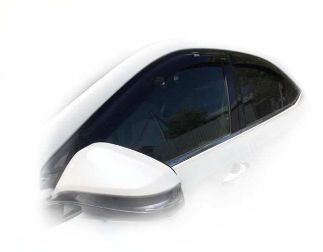 Ветровики дверей Toyota Harrier джип/suv 5 дв., III пок, III пок рест AVU65W, ZSU60W, ZSU65W (2013–2020)