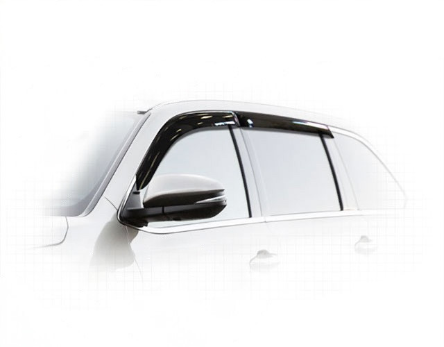 Ветровики дверей Toyota Highlander (2013–2020) Ветровики дверей Toyota Highlander (2013–2020)