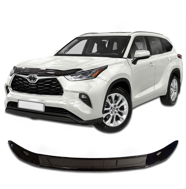 Дефлектор капота Toyota Highlander (2019-н.в.) Дефлектор капота Toyota Highlander (2019-н.в.)